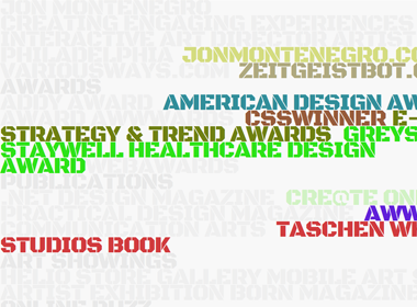 Awards - Publications - jon montenegro zeitgeistbot - jon montenegro