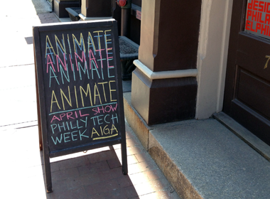 AIGA ANIMATE Art Show - jon montenegro AIGA ANIMATE Art Show - jon montenegro